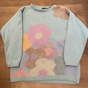 Vintage Renee Tener for Jeanne Pierre Lambswool Angora Sweater